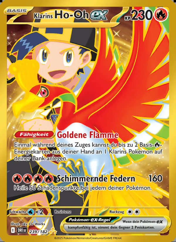 Image of the card Klarins Ho-Oh-ex