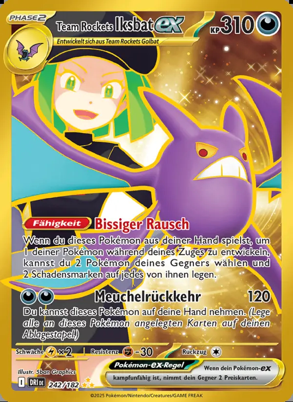 Image of the card Team Rockets Iksbat-ex