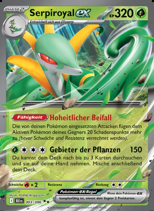 Image of the card Serpiroyal-ex