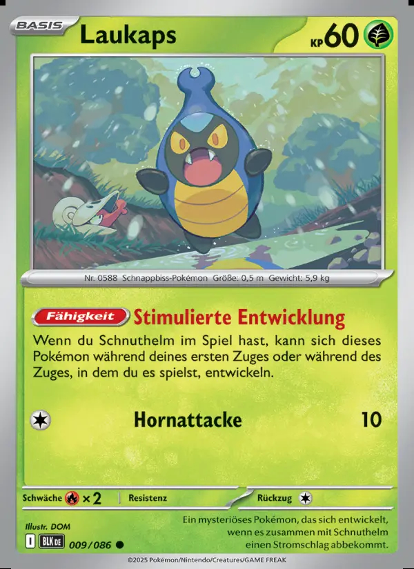 Image of the card Laukaps