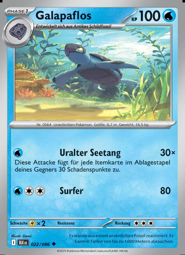Image of the card Galapaflos