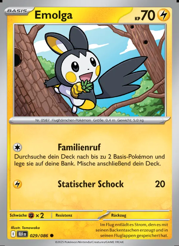 Image of the card Emolga