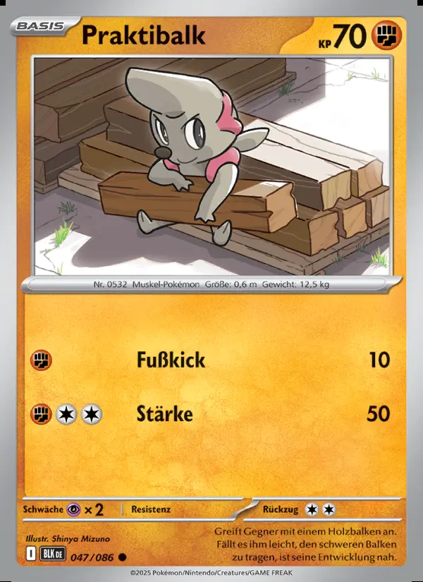 Image of the card Praktibalk