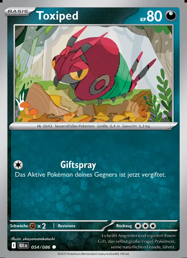 Image of the card Toxiped