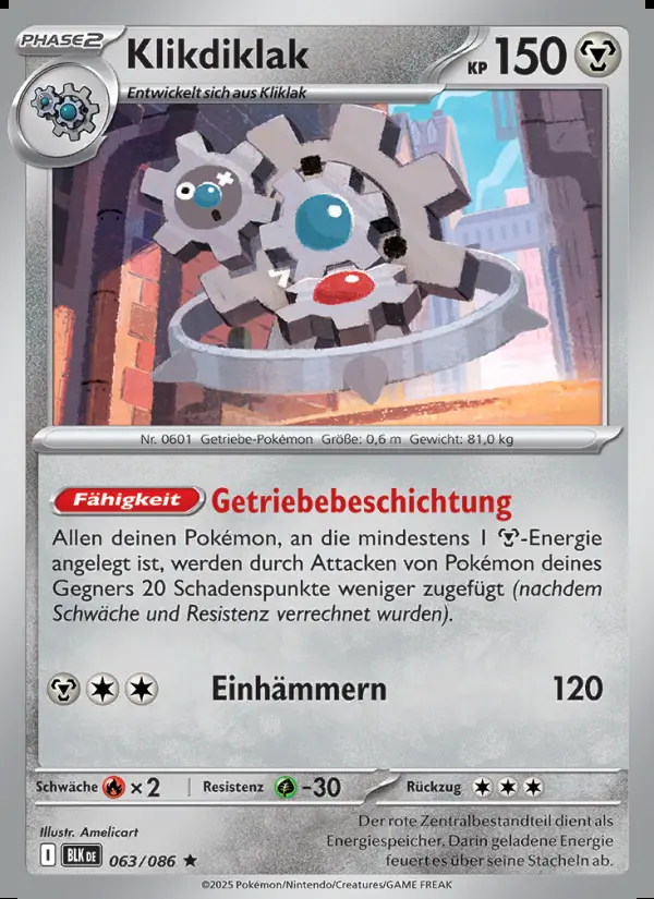 Image of the card Klikdiklak