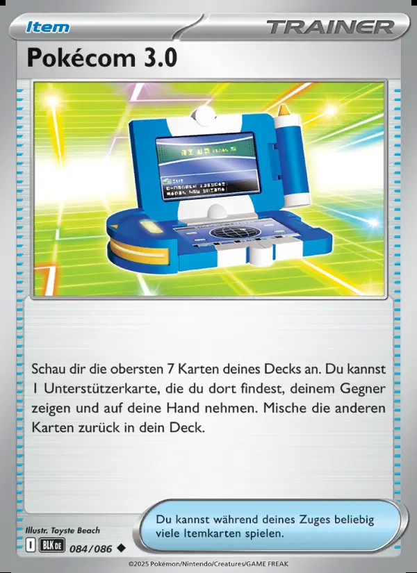 Image of the card Pokécom 3.0