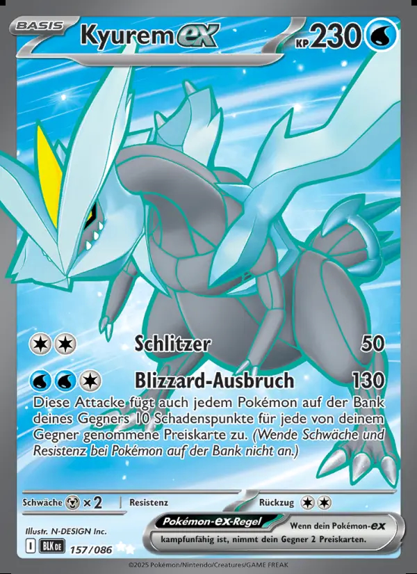 Image of the card Kyurem-ex