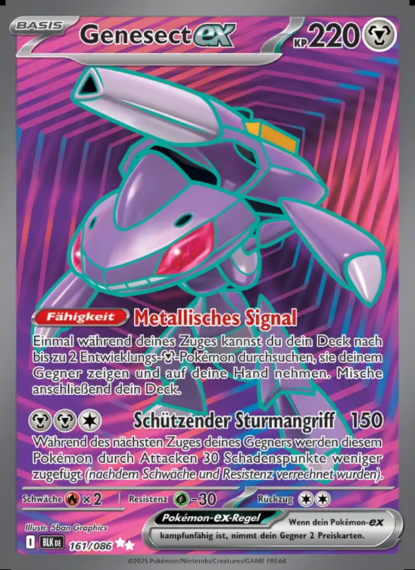 Image of the card Genesect-ex