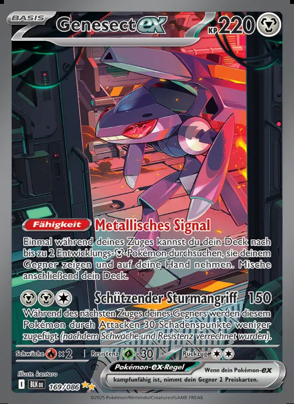 Image of the card Genesect-ex