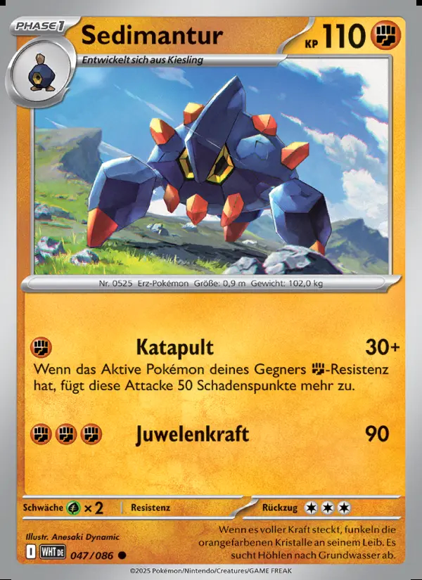 Image of the card Sedimantur
