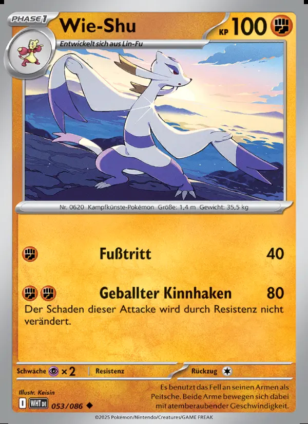 Image of the card Wie-Shu