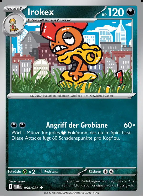 Image of the card Irokex