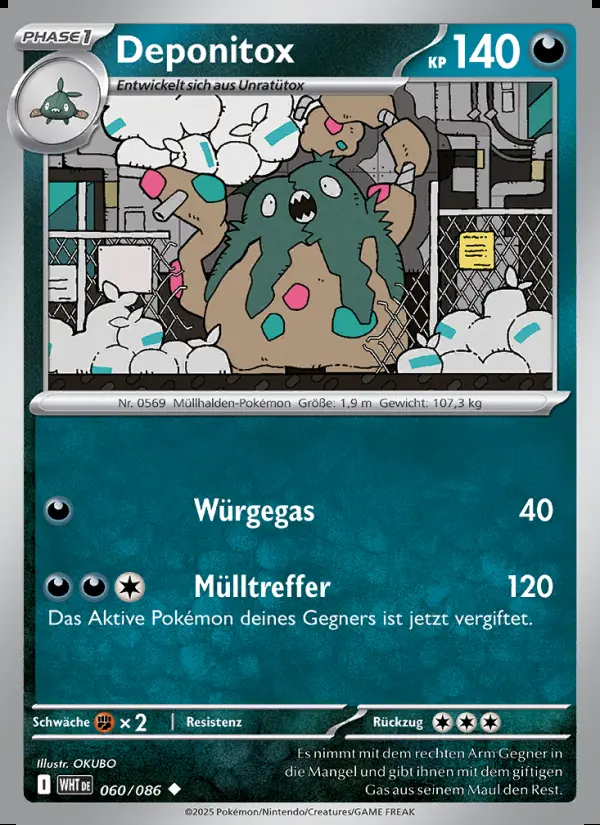 Image of the card Deponitox