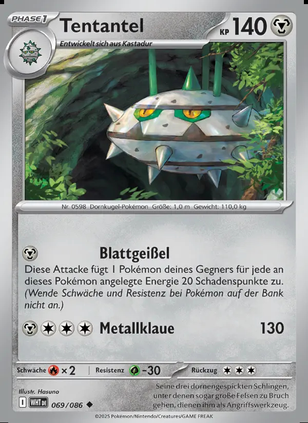Image of the card Tentantel