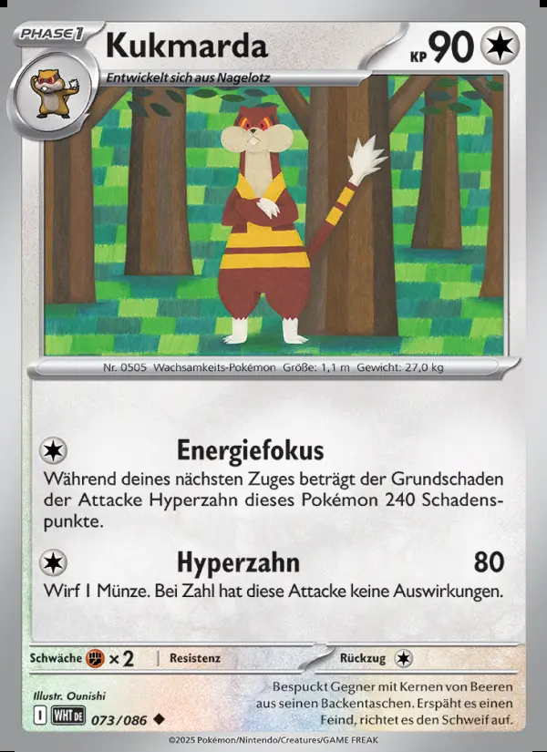 Image of the card Kukmarda