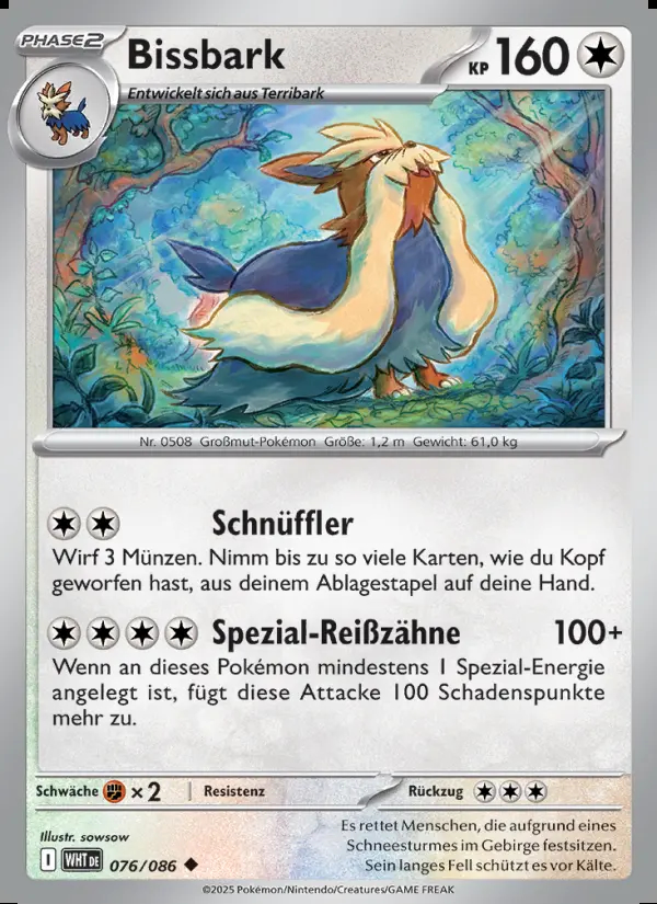 Image of the card Bissbark