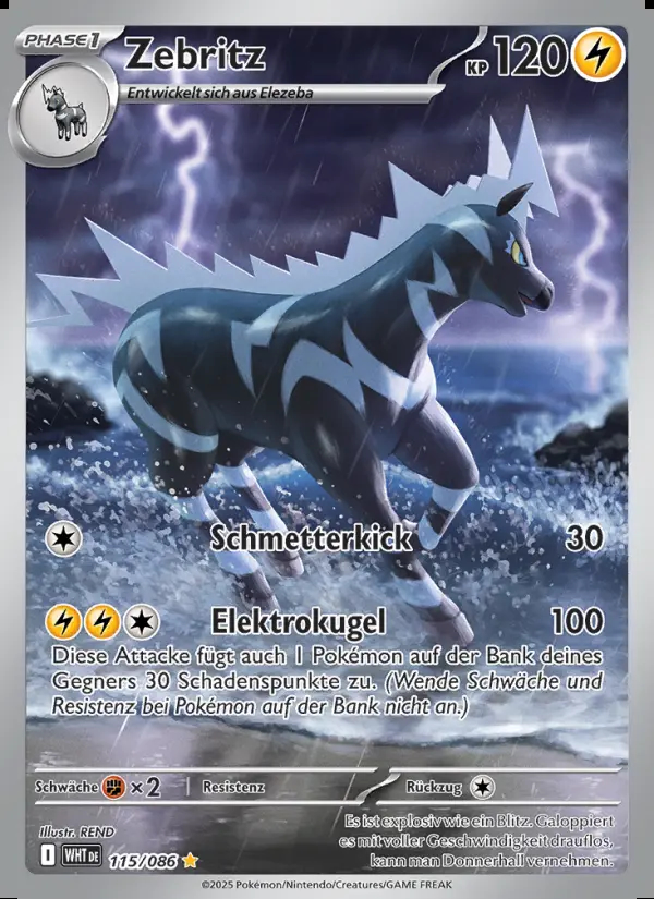Image of the card Zebritz