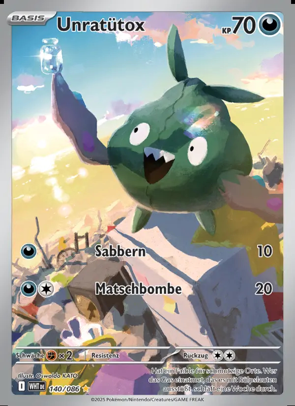 Image of the card Unratütox
