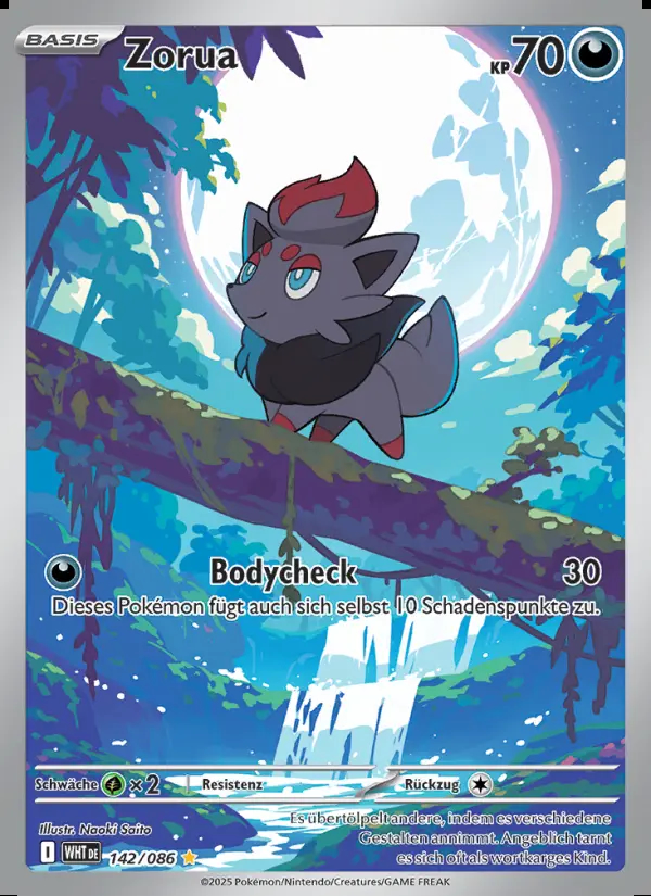 Image of the card Zorua
