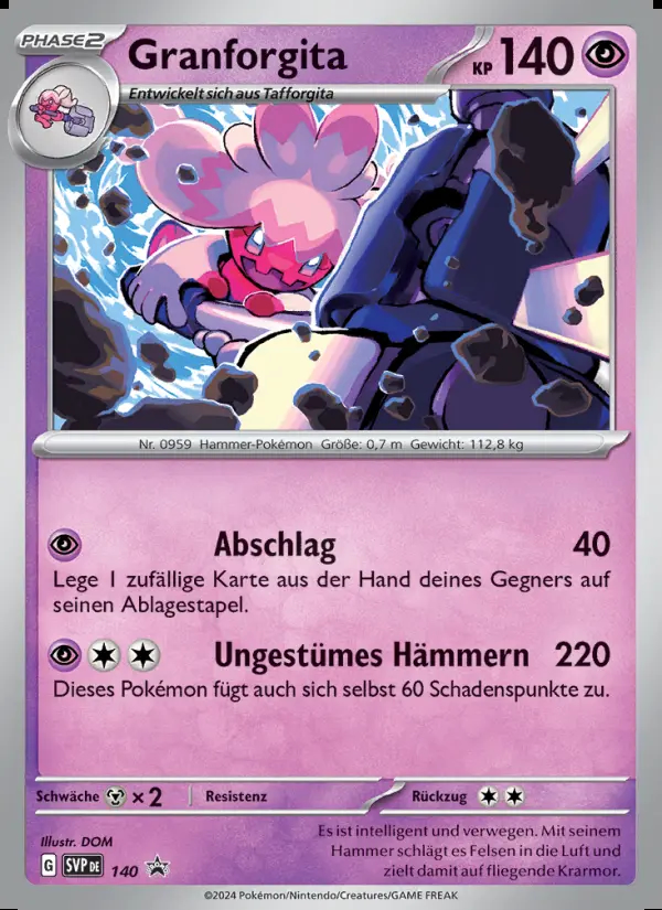 Image of the card Granforgita