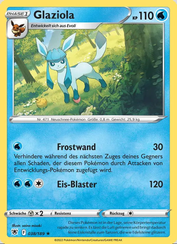 Image of the card Glaziola