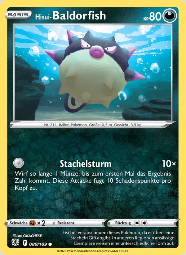 Image of the card Hisui-Baldorfish