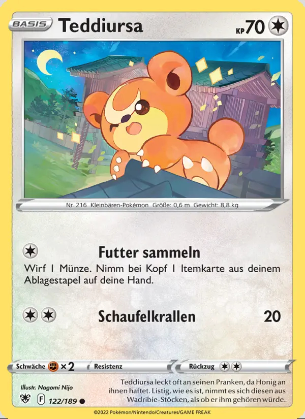 Image of the card Teddiursa