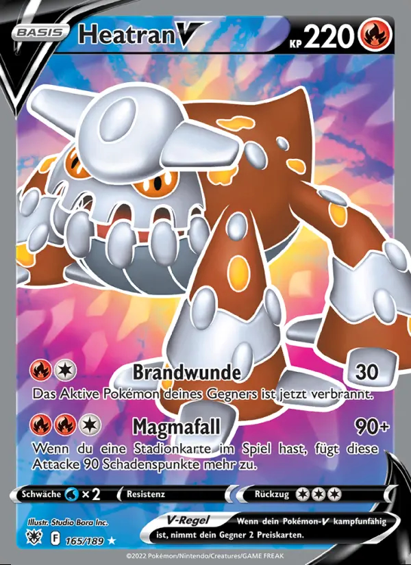 Image of the card Heatran V
