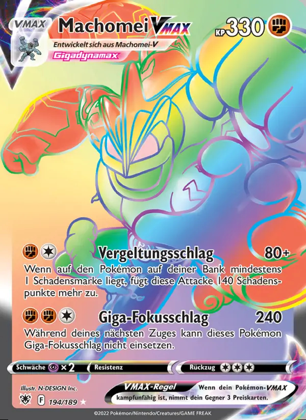 Image of the card Machomei VMAX