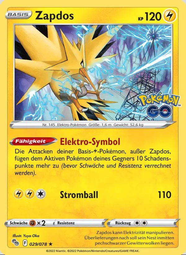Image of the card Zapdos