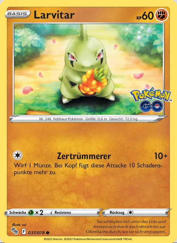 Image of the card Larvitar
