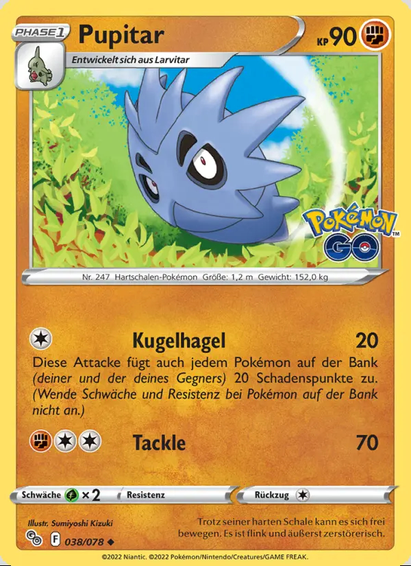 Image of the card Pupitar