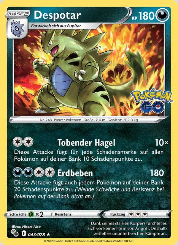 Image of the card Despotar