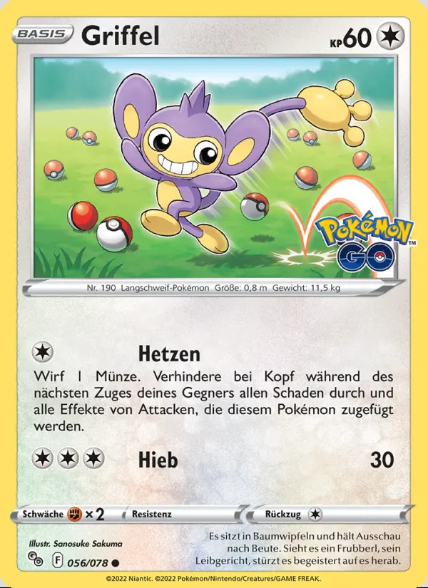 Image of the card Griffel