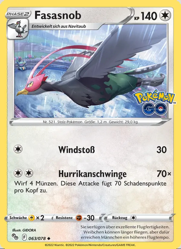 Image of the card Fasasnob