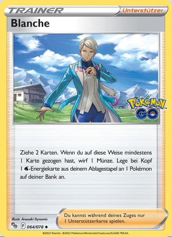 Image of the card Blanche