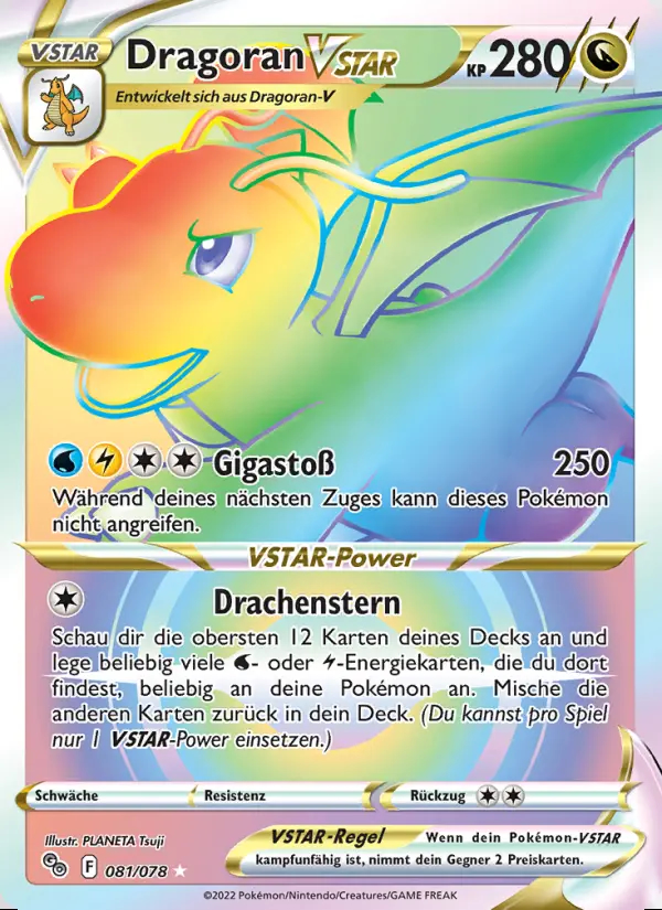 Image of the card Dragoran VSTAR