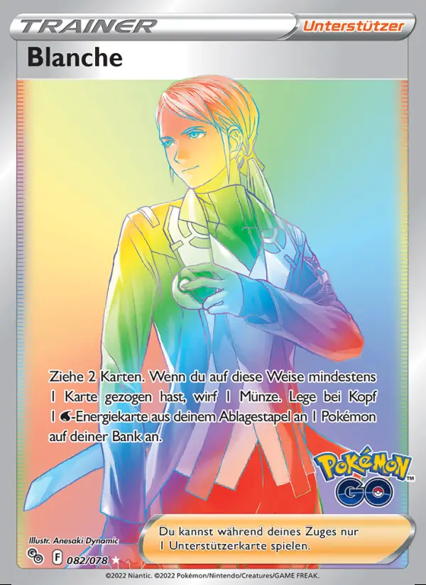Image of the card Blanche
