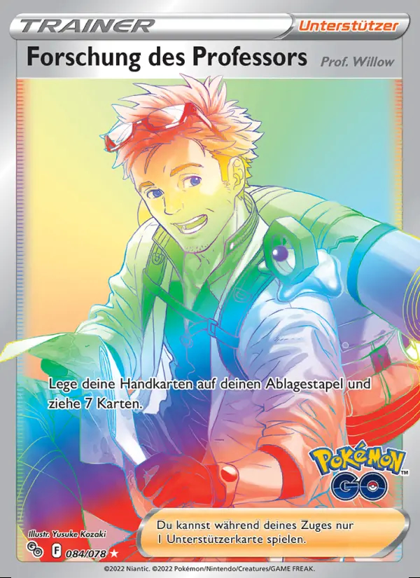 Image of the card Forschung des Professors