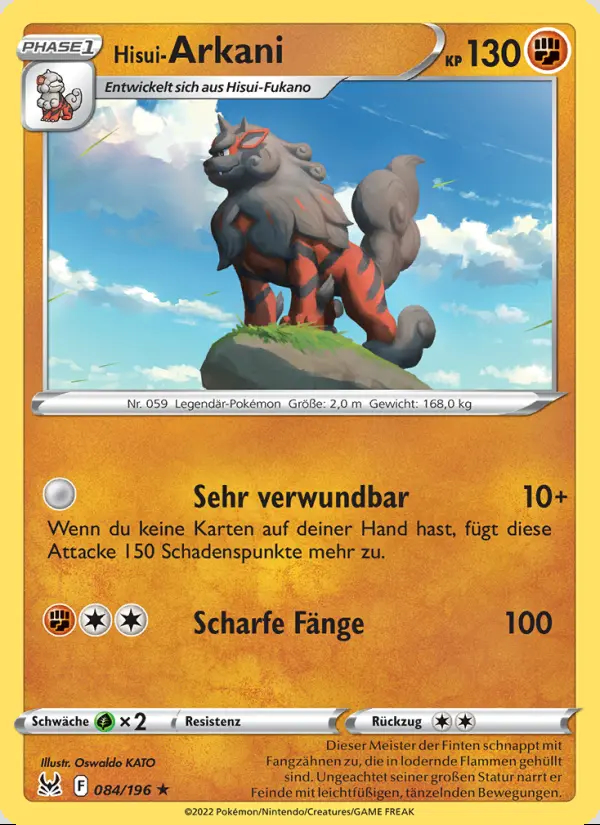 Image of the card Hisui-Arkani