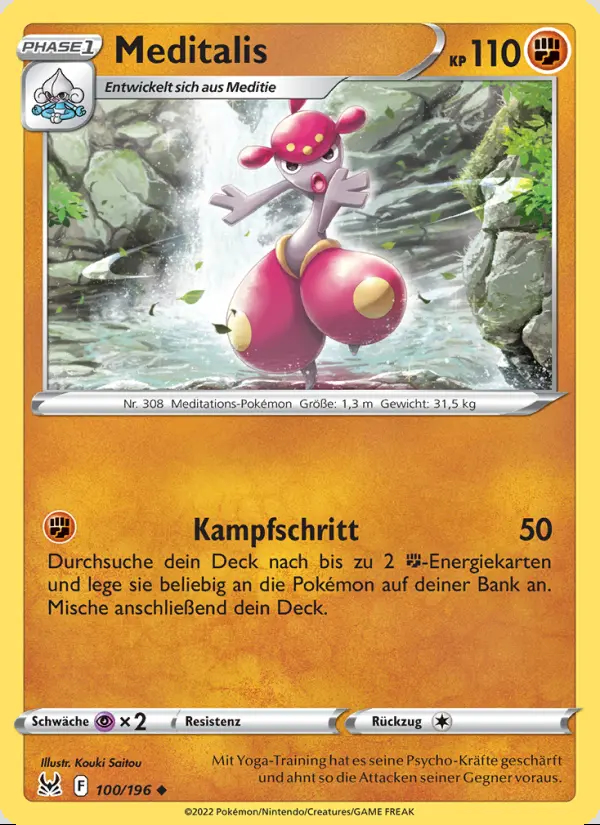 Image of the card Meditalis
