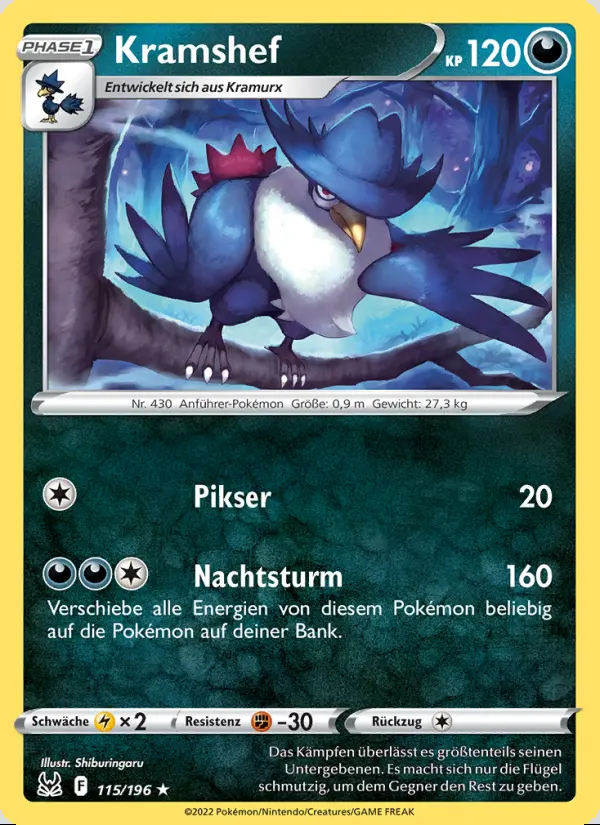 Image of the card Kramshef
