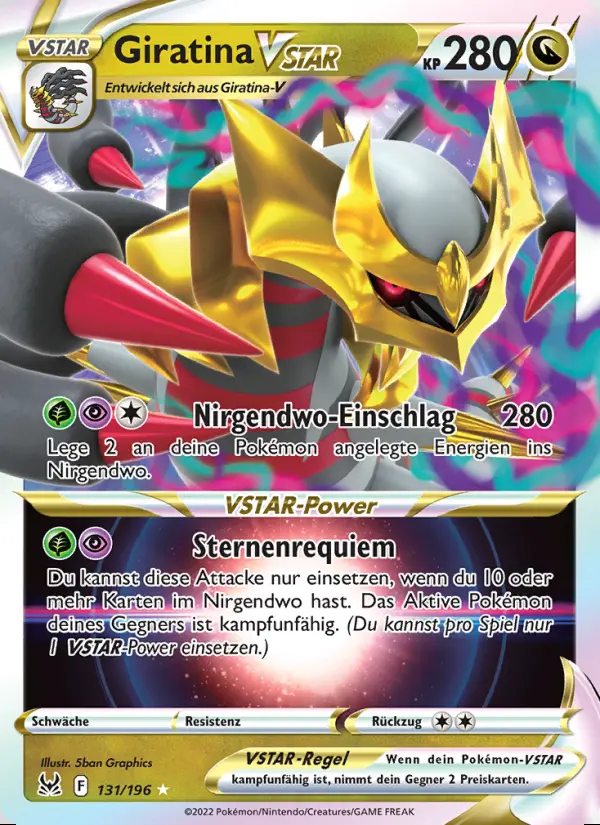 Image of the card Giratina VSTAR