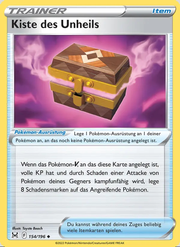 Image of the card Kiste des Unheils