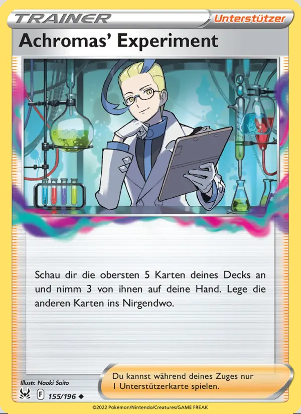 Image of the card Achromas' Experiment