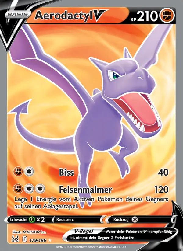 Image of the card Aerodactyl V