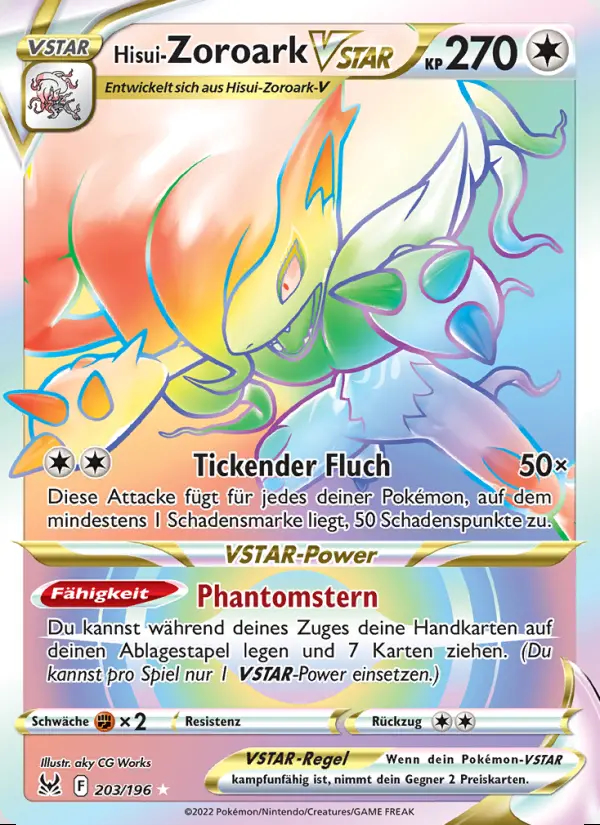 Image of the card Hisui-Zoroark VSTAR
