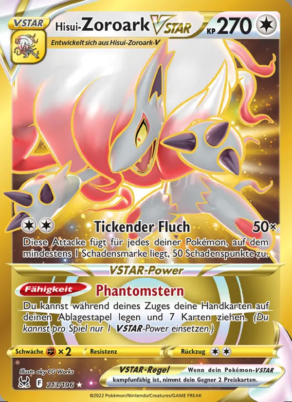 Image of the card Hisui-Zoroark VSTAR