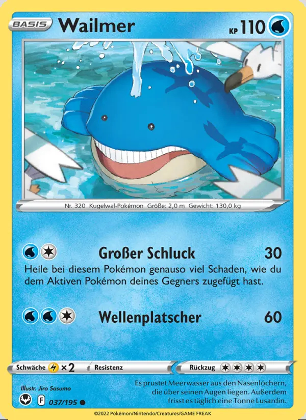 Image of the card Wailmer