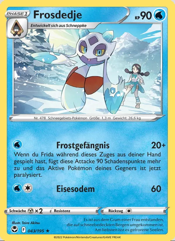 Image of the card Frosdedje